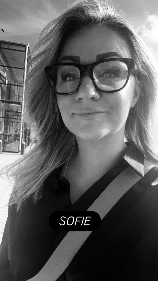 Sofie Eriksson, frisör och Paul Mitchell Educator i Karlshamn